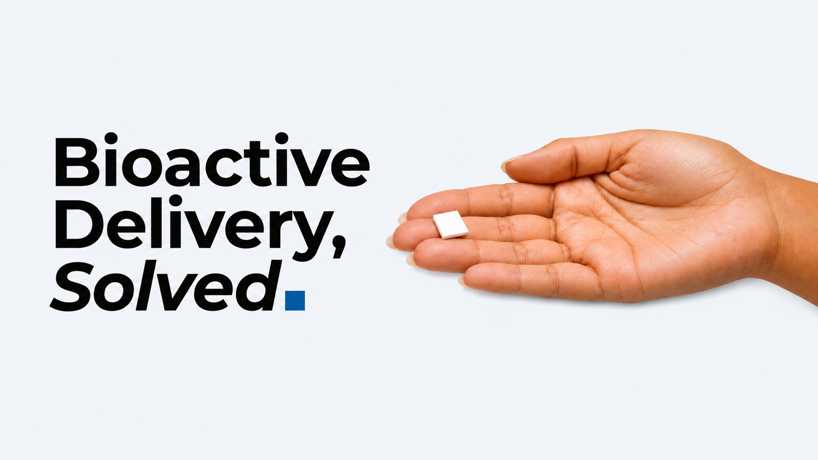 Doselets Bioactive Delivery, Solved header concept